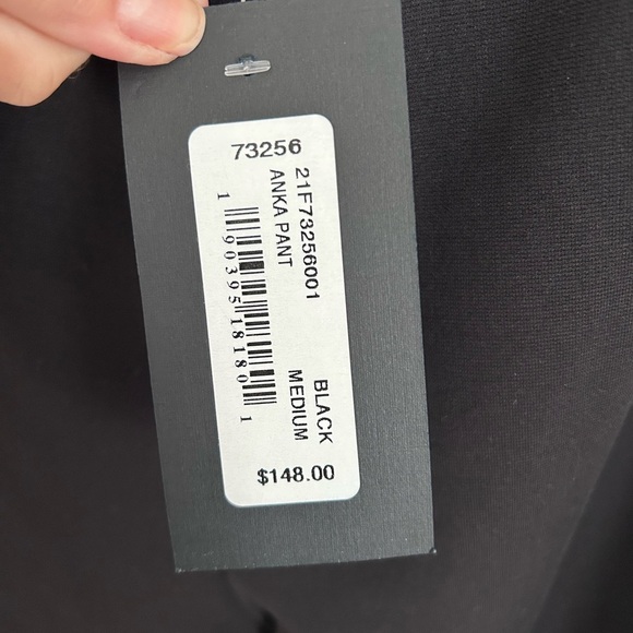 Bryn Walker Anka Ponte Black Slim Leg Ankle Pants Women’s Size Medium NWT - Picture 7 of 10